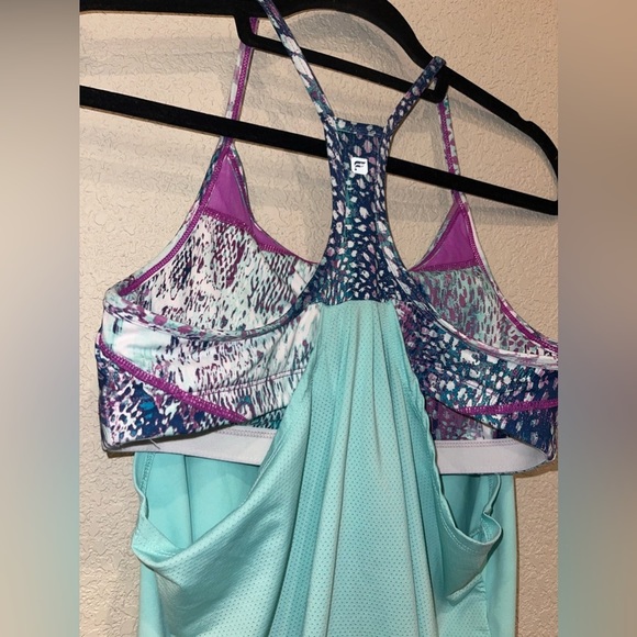 Fabletics Norwalk Built-In Bra Tank – Mint Green, Size Small - Picture 9 of 9